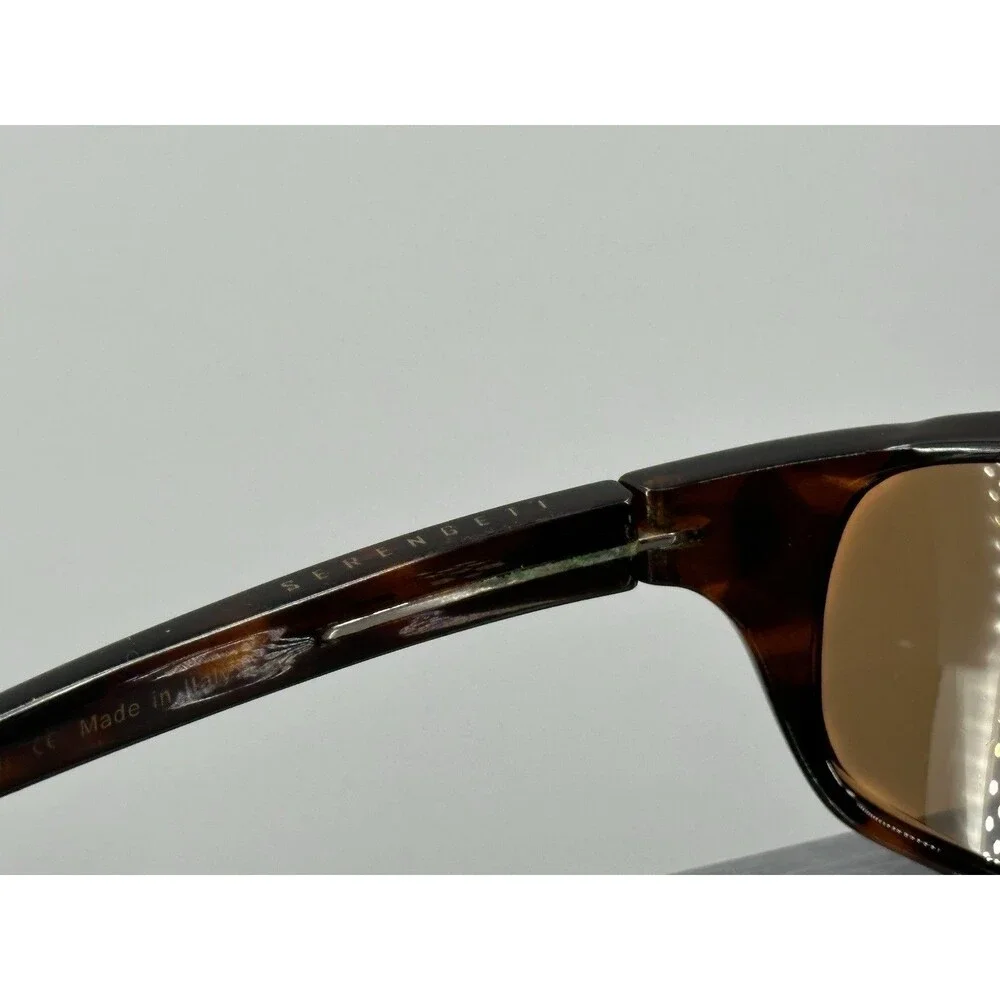 Serengeti Pisa 7280 Shiny Tortoise Frame Made In Italy (FRAME ONLY) (C1-2)